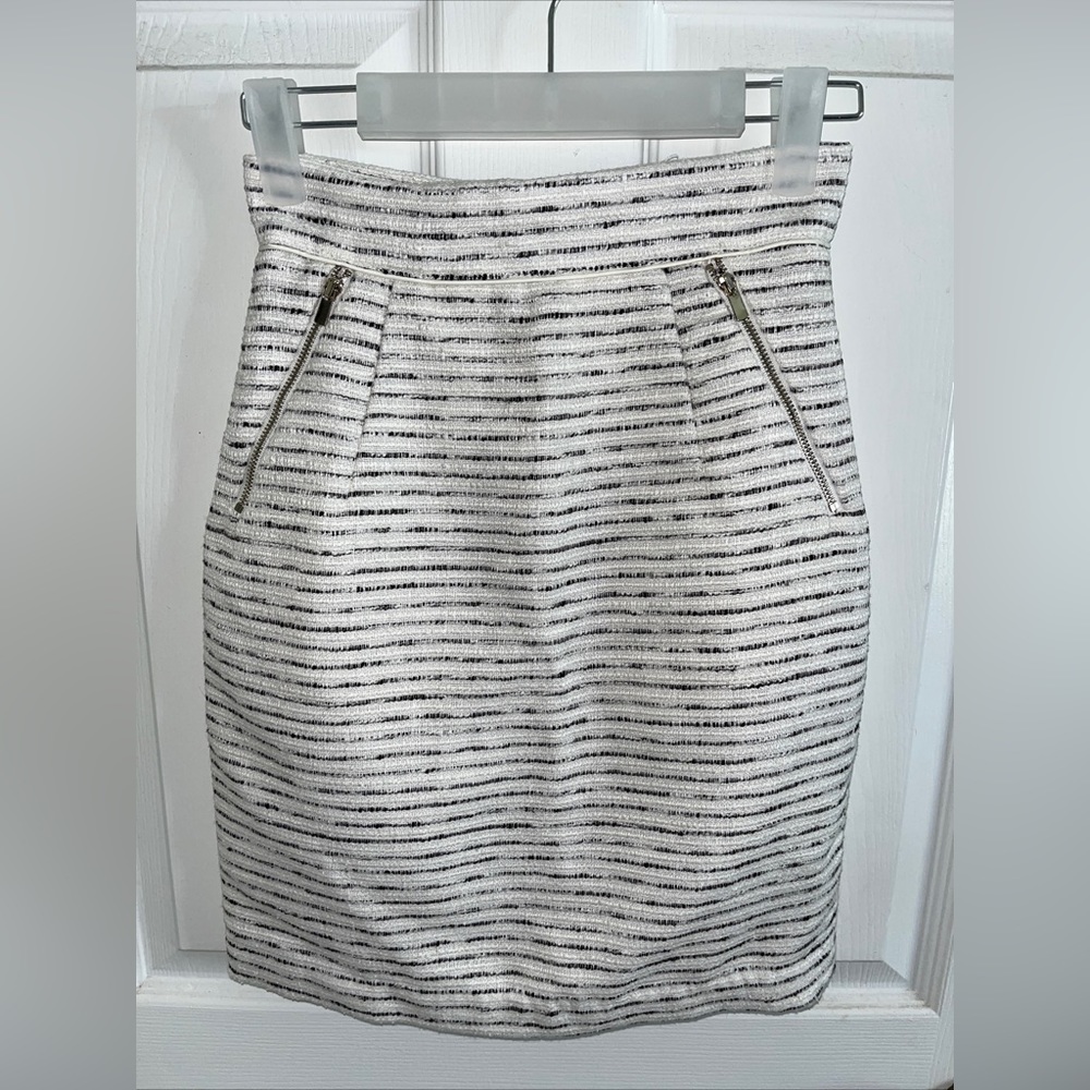 H&M Pencil Skirt Size 2 Striped